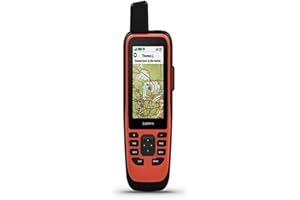 Garmin GPSMAP 86i, Floating Handheld GPS with Button Operation, Inreach Satellite Communication Capabilities, Stream Boat Dat