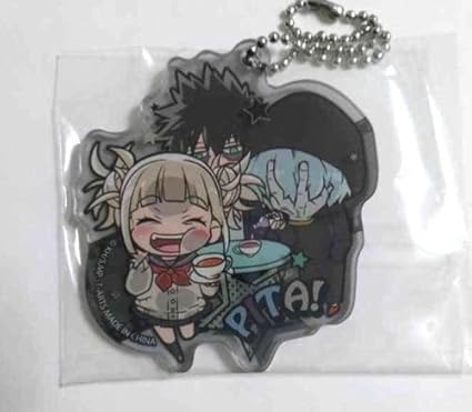 Amazon Com My Hero Academia Pita Acrylic Keychain Strap Himiko