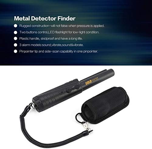 Heaviesk Metal Detector Gold Hunter Professional Pinpointer Metal Detector Finder Underground Scanner Smart Sensor Sound Vibrate Alarm Hunting