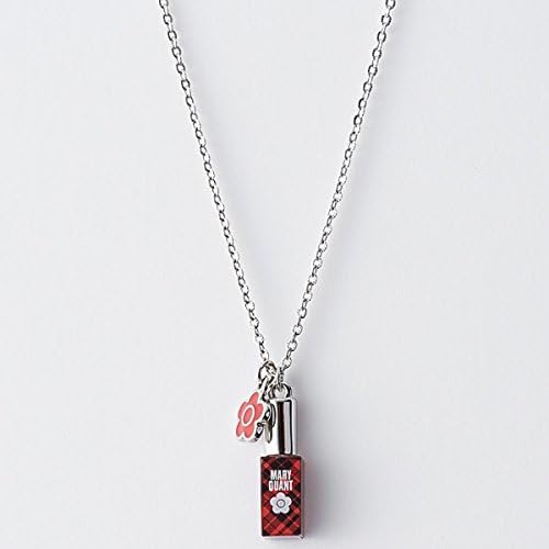 Amazon マリークヮント Mary Quant デイジー ネイルポリッシュネックレス レッド ネックレス ペンダント 通販