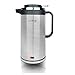 NutriChef 1.8 Liter Electric Water Kettle - Cordless Automatic Power Off Safety Feature Premium Brushed Stainless Steel For Coffee and Tea w/ Convenient Easy-Pour Safety Locking Spout PKWK23SR