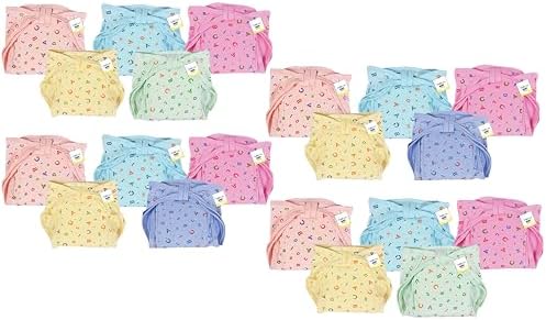 Toddylon Washable Reusable Cloth Diapers Langot for 0-6 Months