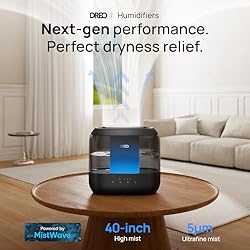 Dreo Top Fill 4L Humidifiers for Bedroom, 36H