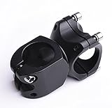 DEERU Bike Stem 25.4 × 32mm 7° Mountain Bike Stem Bicycle Handlebar Stem Suitable for BMX MTB Road Bike (Aluminum Alloy)