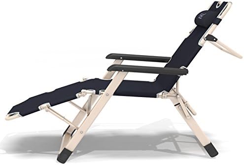 Bestwind 1 PACK, Zero Gravity Chair Patio Chaise Lounge Chairs Outdoor Yard Pool Recliner Folding Lounge Table Chair