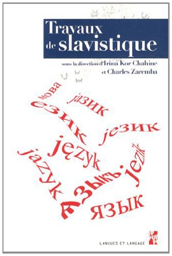 Travaux de slavistique