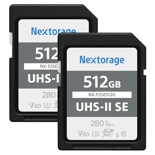 Nextorage Japan SD Card 512GB 2-Pack