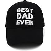 Dad Hats for Men Worlds Best Dad Hat Fathers Day Dad Gifts Baseball Cap Birthday Gifts for Dad Husband Papa from Daughter Son