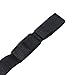 Meili Sexy Ankle and Wrist Cuff Restraint Velcro Straps Bondage Restraints (Blacke 1)