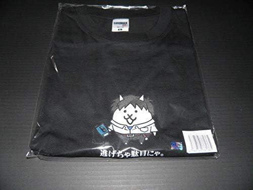 Amazon エヴァンゲリオン にゃんこ大戦争 コラボtシャツ 逃げちゃ駄目にゃ Lサイズ ネコシンジ アイドル 芸能人グッズ 通販