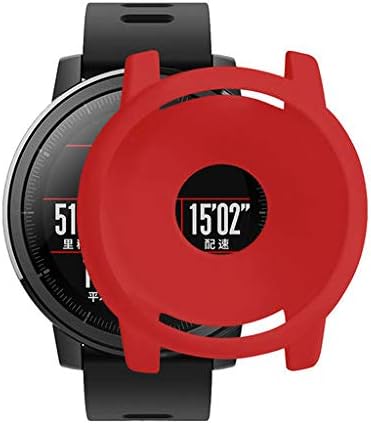Lyperkin Huami Amazfit Stratos 2/2S Watch Case, Anti-Shock Soft TPU Protection Silicone Full Case Cover Replacement Protect Case Cover Compatible with Huami Amazfit Stratos 2/2S Watch Case