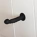 LILER Suction Cup Butt Anal Plug Prostate Massager - Body Safe Silicone - Best for Men, Women or Couples (Black)
