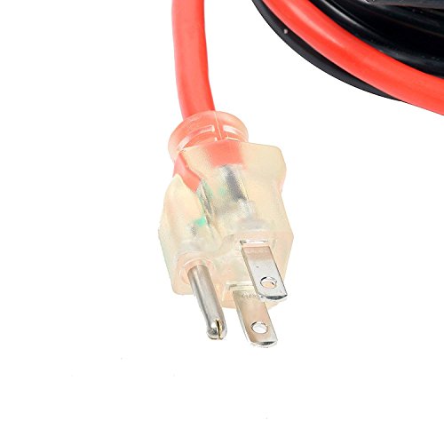 9milelake Cold Weather Pipe and Valve Heating Cable with Built-in Thermostat - 3 Feet - Thumbnail 3