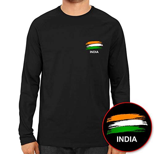 t shirt with indian flag logo