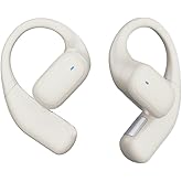 Open Ear Headphones, Over-Ear Earbuds with Ergonomic Ear Hooks, Bluetooth Headphones 5.4, 36 Hours Playback time, IPX5 Waterproof Touch Control Suitable for Cycling, Running, and Exercising (White)