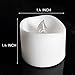 Micandle 12PCS Battery Tea Lights With Remote Control,Last up to 48 hours,Warm White Flickering Flameless LED Unscented Remote Candle Lights for Wedding Party Christmas Home Decor,1.4 x 1.4 Inch