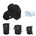 Neoprene Stretchy Wrap Sleeve Case For Canon EOS Rebel T5i, T5, T4i, SL1, T3i, T3, EOS M DSLR, Nikon Df, D5500, D5200, D5300, D3400, D3300, D5100, D3200, D3100 DSLR + Bonus 3 Pack Neoprene Soft DSLR Lens Pouch Cases