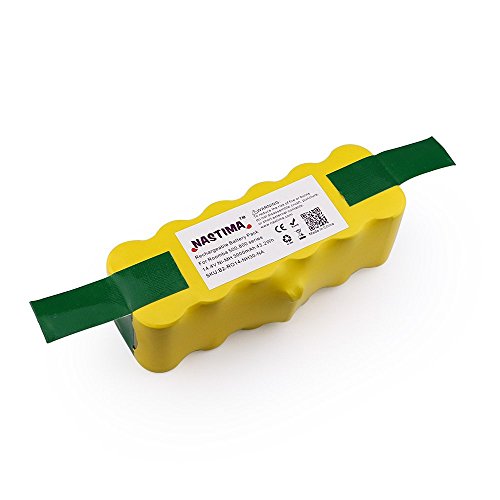 NASTIMA 14.4V Ni-MH Replacement Battery for iRobot Roomba 500 600 700 & 800 Series ... (3000mAh)