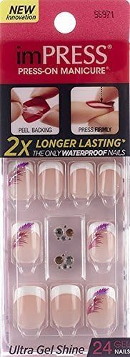 NEW 2015 KISS 2x Longer Lasting imPRESS BOOGIE DOWN (O) by Broadway Press-On Manicure Nails by Broadway nail