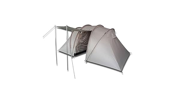 tent with two separate rooms