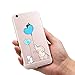 iPhone 6 Plus / 6s Plus Case,Cute Novelty Animal Pattern on Soft TPU Silicone Protective Skin Ultra Slim & Clear with Unique Design Gift Bumper Back Cover for 6/6s Plus,Elephant & Bunny