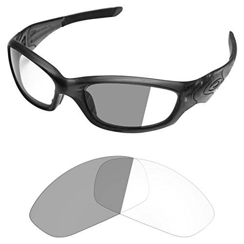 Tintart Performance Replacement Lenses for Oakley Straight Jacket 2007 - Photochromic Clear to Dark