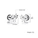 HIJONES Women's Stainless Steel Tiny Star Ear Piercing Earrings Hypoallergenic Studs Silver