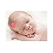 TruStay Clip - Butterfly baby hair bows - Best No Slip Barrette for Fine Hair (B5-White)