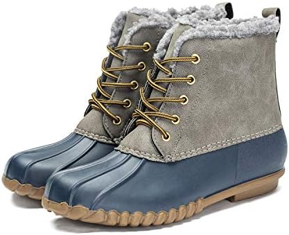 grey saltwater duck boot