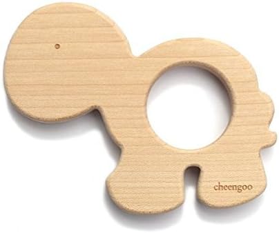 Cheengoo Sustainable Wood Turtle Teether