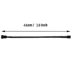 18" pwm Fan Extension Cable，4 pin Fan Extension