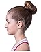Bloch Unisex-Adult's Standard Hair Bun Builder, Brown, one