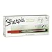SHARPIE Felt Tip Pens, Fine Point (0.4mm), Red, 12 Count