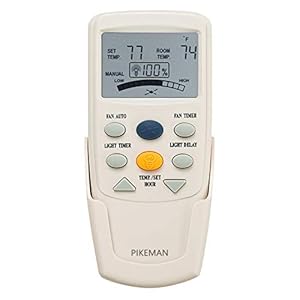 Ceiling Fan Remote Control Replace Hampton Bay Thermostatic LCD W Fan Timer FAN-9T L3HFAN-9T (Remote Only) -Pikeman