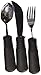 OXO Easy Grip Flatware Set (1 Knife, 1 Spoon, 1 Fork) - Non Weighted