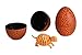 12 Pack Dinosaur Eggs with 3D Puzzle Dino Figure- Dinosaurs Party Favor Dino Supplies- Easter Eggs Toys Easter Basket Fillers Gifts For Kids