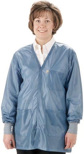 Tech Wear VOJ-23C-2XL TECHWEAR JKT BLUE 3PKT ESD CUFFS