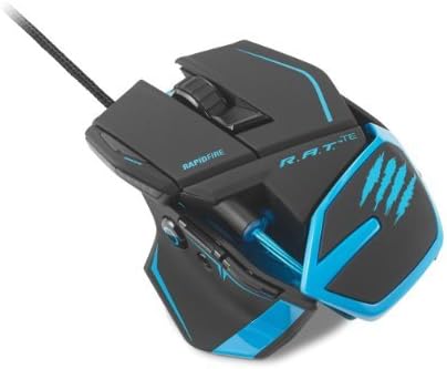 Mad Catz R.A.T. RAT TE Tournament Edition Gaming Mouse Black 8200dpi MC-RTE-MB