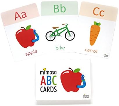 Mimosa ABC Cards โ Beautifully illustrated alphabet flash cards โ Made in New Zealand