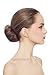 Beaute Galleria Hair Donut Bun Maker Ring Style Mesh Chignon Ballet Sock Bun (Mini, Beige/Blonde)