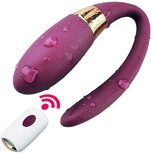 Waterproof with Quiet Dual Vibration Modes, Toy with Magnetic Rechargeable Design for Couple Play,Wireless Remote