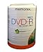 Memorex 32020034420 16X DVD-R (100 PK), 100 pack DVD-R Tote