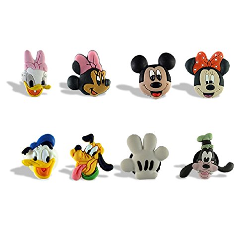 Mickey Mouse and Friends Set of 8 Fridge Magnets