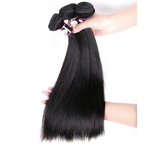8a Brazilian Straight Virgin Hair Bundle Deals 3pcs 20 22 24 Inch