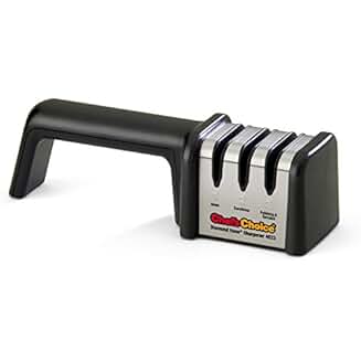 Chef's Choice 4623 Diamond Hone 3-Stage Manual Sharpener for Euro-American/Santoku/Serrated Knives