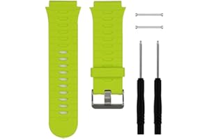 QGHXO Band for Garmin Forerunner 920XT, Soft Silicone Replacement Watch Band Strap for Garmin Forerunner 920XT