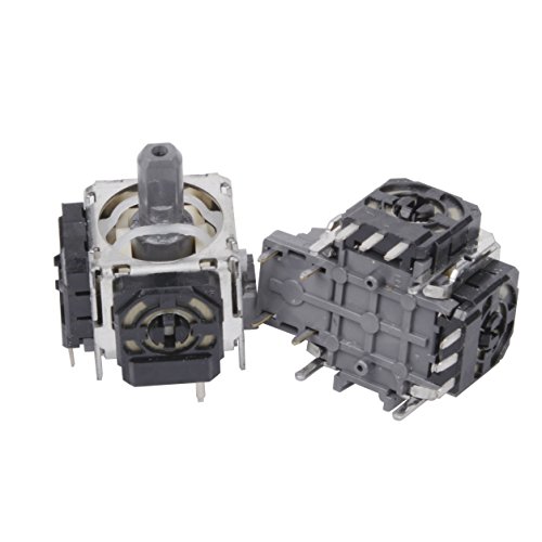 2pcs Qunqi 3D Joystick Wireless Controller Rocker for PlayStation 4 PS4 Controller