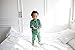 Vaenait Baby Kids Boys Sleepwear Pajama 2pcs Set Color Pen Green S