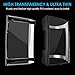 KIMILAR Screen Protector Case Compatible with Fitbit Charge 4 / Charge 3 , 2 Pack Soft Slim Ultra Clear Protective Case Cover Bumper Silicone Case Compatible with Fitbit Charge 4 / Charge 3 Smartwatch