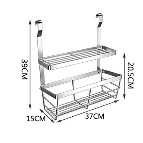 Mouth Stainless Steel Kitchen Rack Drain Knife Cutting Board Wall-Mounted Punch-Free Household Storage MUMUJIN - Thumbnail 2